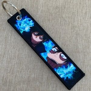 NEW My Hero Academia Dabi Jet Tag Keychain